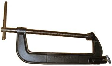 12" C-Clamp W/JR Receivers, Black