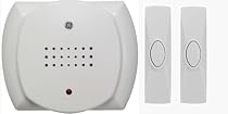 GE 19209 Wireless Door Chime with Two Push Buttons