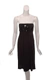 LU LU LAME Sequin Strapless Dress in Black