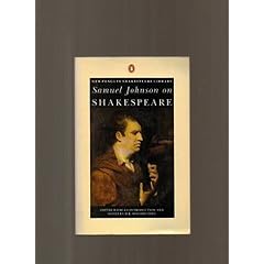 Samuel Johnson on Shakespeare (Shakespeare Library, Penguin)