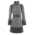 Collection - Grey colour block coat - 18
