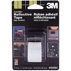 3M Scotchlite Reflective Tape, 1-Inch x 36-Inch, Silver