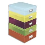 Opaque Document Organizer - Set of 5 - Assorted Colors