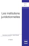 Revue PUG  / Les institutions juridictionnelles