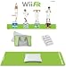 Nintendo Wii Fit with Balance Board and Dream Gear Fitness Bundle