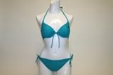 LUCY LOVE(ルーシーラブ) ビキニ「DOT WIRE BIKINI JSM02M9」SEA GREEN サイズSの画像