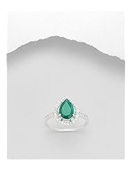 CZ Ring In 92.5 Sterling Silver