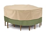 Eco Patio Table Chair Set Cover - Large - Round
