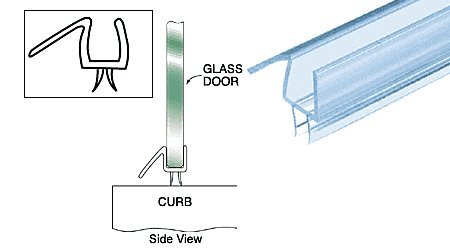 Review Of CRL Co-Extruded Clear Bottom Wipe with Drip Rail for 1/4 Glass - 32-5/8 in long