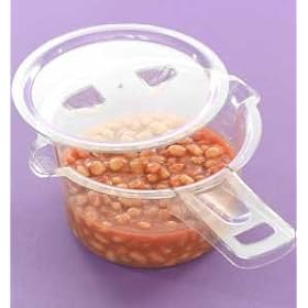 Non Staining Microwave Saucepan&FREE Lid