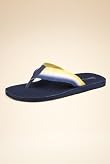 Older Boys' Toe Post Contrast Stripe Flip Flops [T72-5867B-S]