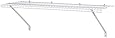 ClosetMaid 1031 3ft. by 12in. Wire Shelf Kit, White