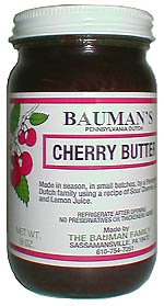 Cherry Butter 3 jars: Baumans Family Butters by Baumans Family Butters