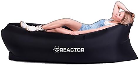 Reactor Air Lounger Inflatable Lounge Bag Hammock Air Sofa and Pool Float Ships Fast! Ideal for Indoor or Outdoor Hangout or Inflatable Lounger for Camping Picnics & Music Festivals