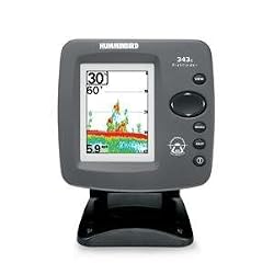 Humminbird 343C 3-Inch Waterproof Fishfinder With Dual-Beam Transducer