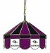 Imperial Baltimore Ravens Licensed 16-Inch Diameter Stained Glass Pub Light