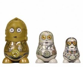 C-3PO Star Wars Chubbies Nesting Dolls