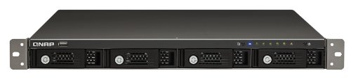 QNAP TS-459U-RP 4-Bay rack-mount high performance NAS with iSCSI and redundant power for business users