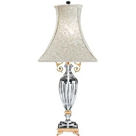 Schonbek Athena French Gold Crystal Buffet Table Lamp by Schonbek Worldwide Lighting