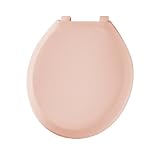 Bemis 200TC063 Plastic Round Toilet Seat, Venetian Pink