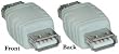 USB A Female / A Female Adaptor / Coupler