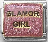 Clearly Charming Glamor Girl Daughter, Princess, Family Theme Italian Charm