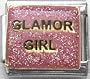 Clearly Charming Glamor Girl Daughter, Princess, Family Theme Italian Charm