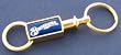 Milwaukee Brewers Gold Tone Valet Keychain