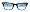 Black On Azure Frame/Crystal Gradient Blue Lens