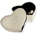 Engraved Silver Heart Shaped Trinket Box - Includes Free Personalization
