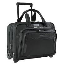 Briggs & Riley @Work Medium Expandable Rolling Brief (Black)
