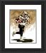 Framed Large Deuce McAllister New Orleans Saints Giclee