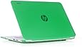 iPearl mCover Hard Shell Case for 14" HP Chromebook 14 G2 series (14-Q010NR 14-Q020NR 14-Q029WM 14-Q030NR 14-Q070NR, etc, NOT compatible with NEWER HP Chromebook 14 G3 series like 14-X010 / 14-X013dx / 14-X015wm / 14-X030nr / 14-X040nr / X050nr, etc) laptops (Green)