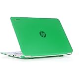 iPearl mCover Hard Shell Case for 14" HP Chromebook 14 G2 series (14-Q010NR 14-Q020NR 14-Q029WM 14-Q030NR 14-Q070NR, etc, NOT compatible with NEWER HP Chromebook 14 G3 series like 14-X010 / 14-X013dx / 14-X015wm / 14-X030nr / 14-X040nr / X050nr, etc) laptops (Green)
