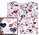 Happy Kisses V-Neck Scrub Top (XS-3X) SIZES RUN LARGE!