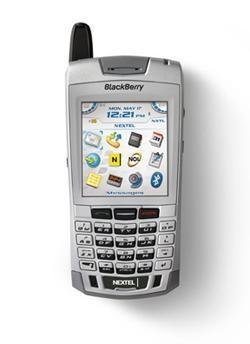 Nextel Sprint Like New Blackberry 7100i Bluetooth Color Pda Cell Phone 7100