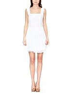 Rare London Vestido Chain Skater (Blanco)