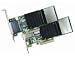 SuperTrak EX8654 Hardware RAID Controller 8xSATA oder 8xSAS 3Gb/s RAID 0 1 1E 5 6 10 50 60 PCI-Express x8 low profile
