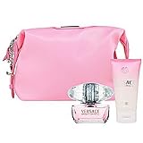 Versace Bright Crystal Perfume Gift Set for Women 3 oz Eau De Toilette Spray