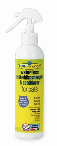 Furminator - Waterless deShedding Shampoo & Conditioner for Cats