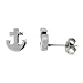 Small Stainless Steel Anchor Stud Earrings