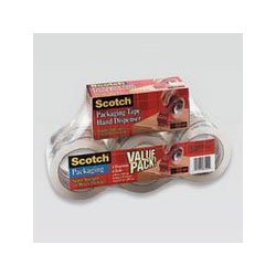 Packaging Tape Refill, 1-7 8x54.6Yds, 3 Core, Clear, Sold as 1 roll by 3M