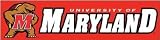 Maryland Terrapins 8 Foot Applique and Embroidered Banner NCAA College Athletics Fan Shop Sports Team Merchandise