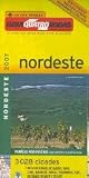 Brazil Northeast Road Map (Brasil Nordeste Mapa 2007)