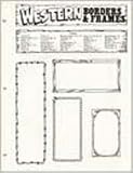 Western Borders and Frames: Great Western Clip Art