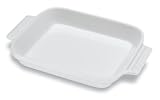 Cuisinart Chef's Classic Ceramic Bakeware 10-Inch Open Rectangular Baker, White