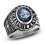 Gordon's Jewelers Men's Siladium Atlas Laser Vue Military Ring titanium necklaces