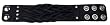 Genuine Leather Bracelet - Length: 9" - Width: 40 mm