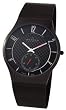 Skagen #805XLTBB Men's Black IP Titanium Slim Mesh Band Watch