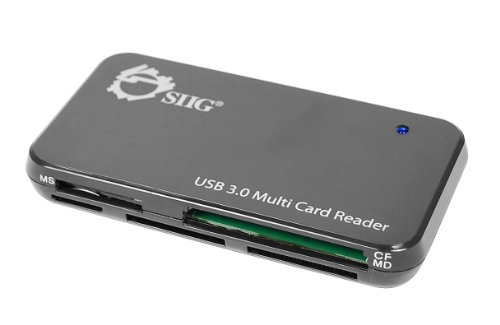 SIIG SuperSpeed USB 3.0 Multi-Slot Card Reader/Writer (JU-MR0712-S1)